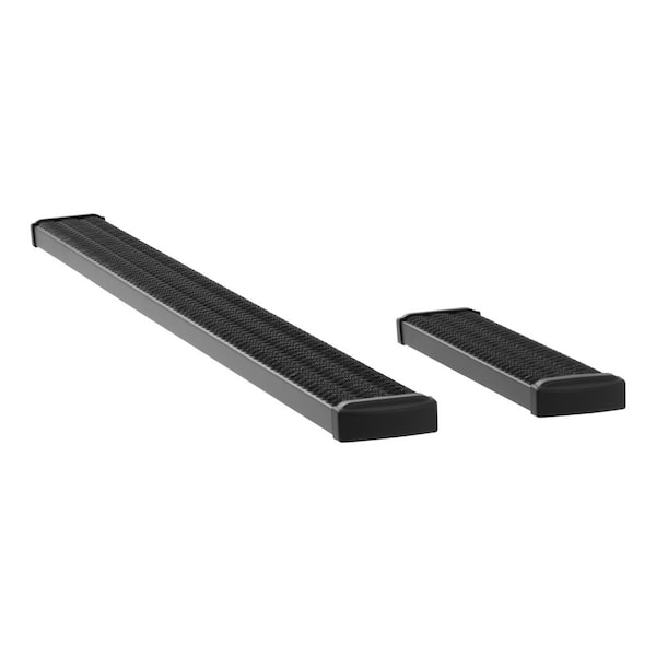 GRIP STEP 7IN RUNNING BOARDS BLACK TEXTURED POWDER COAT
